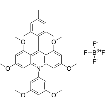 10-(3,5-Di-OMe-Ph)-9-mesityl-(1,3,6,8-tetra-OMe-acridinium) tetrafluoroborate