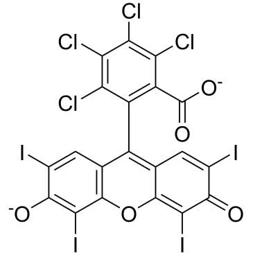 2,3,4,5-Tetrachloro-6-(2,4,5,7-tetraiodo-6-oxido-3-oxo-3H-xanthen-9-yl)benzoate