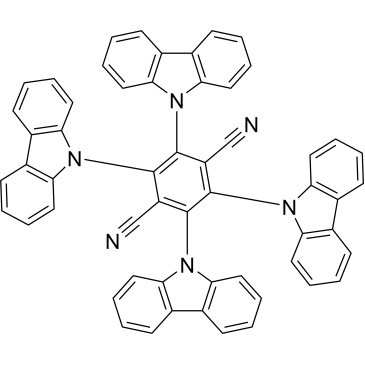 2,3,5,6-Tetrakis(carbazol-9-yl)-1,4-dicyanobenzene