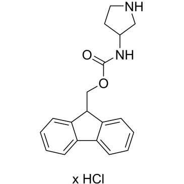 3-Fmoc-amino-pyrrolidine hydrochloride(1:x)
