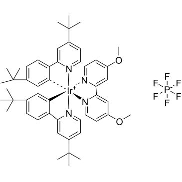 Iridium(1+), bis(acetonitrile)bis[2-[5-(1,1-dimethylethyl)-2-benzoxazolyl-κN3]phenyl-κC]-, (OC-6-13-Λ)-, hexafluorophosphate(1-) 1:1