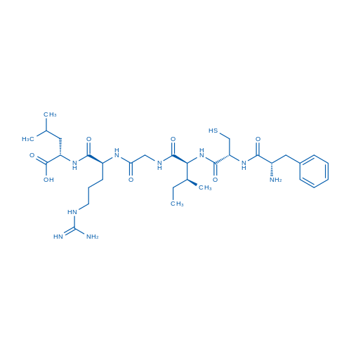 L-Phenylalanyl-L-cysteinyl-L-isoleucylglycyl-L-arginyl-L-leucine(AT-1002), 97%