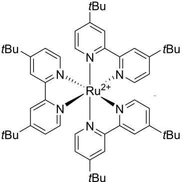 Tris[4,4'-bis(t-butyl)-2,2'-bipyridine]ruthenium(II) hexafluorophosphate